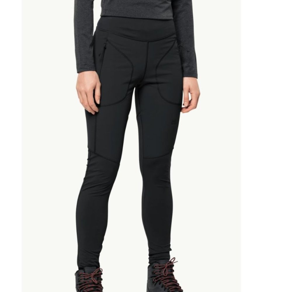 NWT - Jack Wolfskin technical trek tights / Salmaser Tights - US S